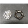 Image 2 : Assorted Fashion Jewelry Incl Brooches, Rhinestone Necklace, Beads