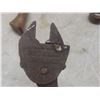 Image 10 : Assorted Vtg Tools Incl Cochran Speed Wrench, Cobbler Pliers, Tack Hammer, Hydrant Wrench