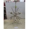 Image 1 : Mid-Century Modern Sputnik-Style Chandelier, Approx. 33" x 28"