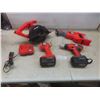Image 1 : Black & Decker 18V Cordless Tool Set Incl Circular Saw, Reciprocating Saw, Flashlight, Drill