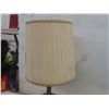 Image 5 : Table Lamp, Approximately 30 Inches Tall (Shade Has Damage)