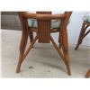 Image 6 : Two Mid-Century Modern Rattan Sunroom Chairs w/ Cushions