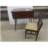 Image 1 : Regent Sewing Machine in Cabinet, 30" x 19" x 27", Extends to 54"