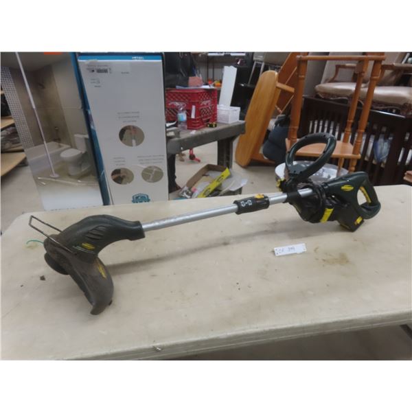 Yardworks 18V Cordless Weed Trimmer w/ Battery and Charger