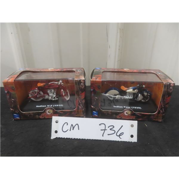 Indian Motorcycle 1:32 Scale 2 Motorcycle Collection