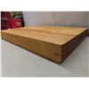 Image 2 : Vintage Commercial 30lb Butcher Block. Newly Applied WATCO Butcher Block Oil & Conditioner