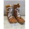 Image 1 : Vintage Men's Mukluks Leather & Rubber Bottoms Size 11