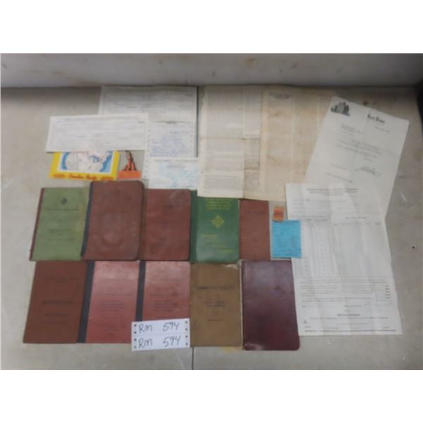 10 Canadian Pacific Railway Uniform Code, Operating, Maintenance Booklets & EPHEMERA Collection