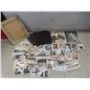 Image 1 : 16 Antique Black & White Negatives from The Leader Post, 2 Hollywood Photos & Art Deco Frame