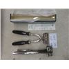 Image 1 : Vintage TAYLOR Rain Gauge, & 2 Shears, Livestock & Metal Mitre Sheet Metal Cutter Tools