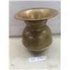 Image 1 : Vintage Pony Express Brass Cut Plug Tobacco Spittoon 10'' x 9''