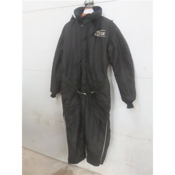 Vintage 1970's Arctic Cat Cheetah Ladies Snowsuit Large