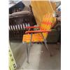 Image 2 : Vintage Fold-Up Lawn Chair And Lounger