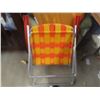 Image 5 : Vintage Fold-Up Lawn Chair And Lounger