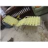 Image 7 : Vintage Fold-Up Lawn Chair And Lounger