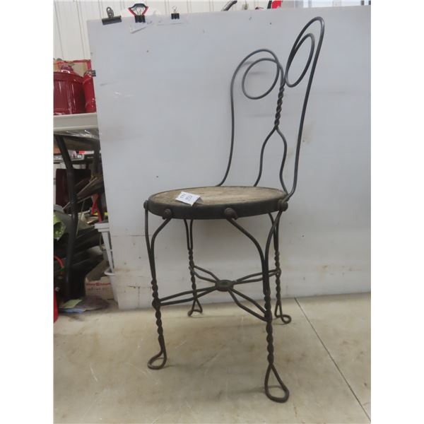 Wrought Iron Parlour Chair