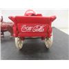 Image 5 : Cast Iron Coca-Cola Wagon w/ Pair of Horses