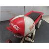 Image 7 : Cast Iron Coca-Cola Wagon w/ Pair of Horses