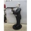 Image 1 : Butler Server Statue, 33" Tall