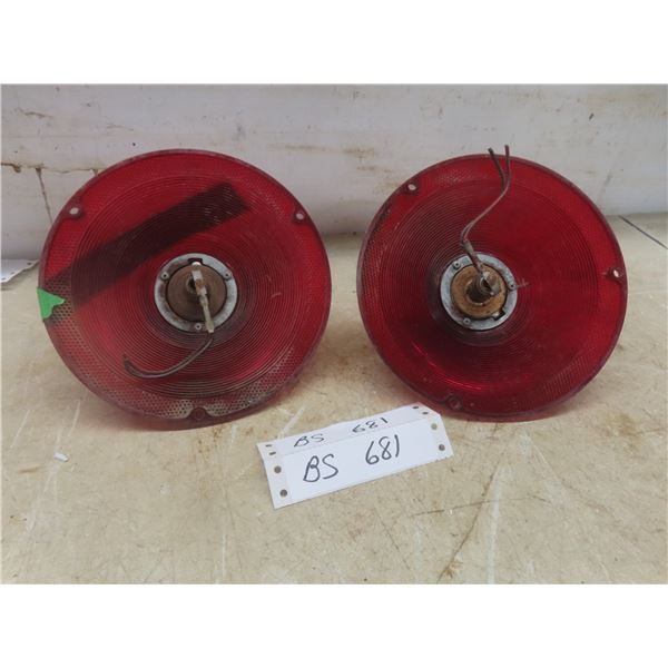 Pair Of 1961 Ford Tail Lights