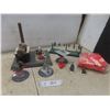 Image 1 : Vintage Steam Engine With Accessories By Fleischmann And Wilesco