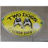 Image 8 : Two Cardboard Signs - Pepsi Cola , Two Dogs , and Cardboard Snow White 6 Pack Carrier