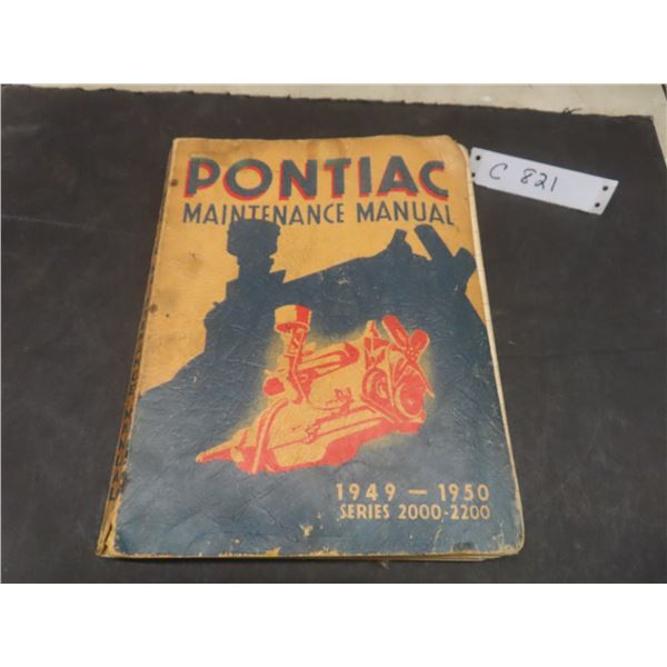 Pontiac 1949–1950 Series 2000–2200 Maintenance Manual
