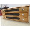 Image 8 : Three-Drawer Wood Chest Filled With Assorted Hardware And Fasteners