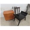 Image 1 : Nightstand, Plant Stand, And Stool, Nightstand Measures
