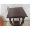 Image 9 : Nightstand, Plant Stand, And Stool, Nightstand Measures