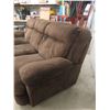 Image 4 : Three-Seat Microsuede Couch, 91" Wide