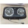 Image 2 : Toastmaster Electric Double-Burner Hot Plate With 1,300 And 1,500 Watt Burners - New or Store Retur