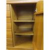 Image 20 : Five-Piece Oak-Style Bedroom Suite Including Two Nightstands (), Two Armoires (), And Dresser