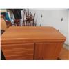 Image 23 : Five-Piece Oak-Style Bedroom Suite Including Two Nightstands (), Two Armoires (), And Dresser