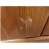 Image 33 : Five-Piece Oak-Style Bedroom Suite Including Two Nightstands (), Two Armoires (), And Dresser