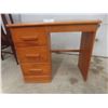 Image 3 : Wood Desk With Chair