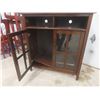 Image 7 : Media Cabinet With Two Glass Doors