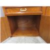 Image 15 : China Cabinet / Entertainment Centre, (Missing Glass Shelves)
