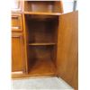 Image 20 : China Cabinet / Entertainment Centre, (Missing Glass Shelves)