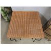 Image 3 : Rattan / Wicker Basket-Style Six-Drawer Storage Unit & Two-Piece Nesting Tables