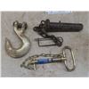 Image 4 : Truck And Trailer Hardware Lot Including Vent Window Tint, Battery Box Bracket, Steps, Tow Hooks, H