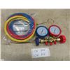 Image 1 : HVAC Refrigeration Manifold Gauge Set With Hoses