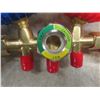 Image 6 : HVAC Refrigeration Manifold Gauge Set With Hoses