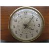Image 16 : Two Pewter Mugs With Glass Bottoms, Brass Bells, Barrel Spigot, Desk Clock, Steak Knives, And More