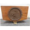 Image 17 : Two Pewter Mugs With Glass Bottoms, Brass Bells, Barrel Spigot, Desk Clock, Steak Knives, And More