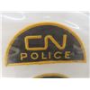 Image 4 : CN Police Patches With Seagull Quartz Clock, 2 1/2" Diameter