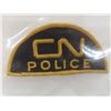 Image 5 : CN Police Patches With Seagull Quartz Clock, 2 1/2" Diameter