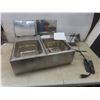 Image 1 : Stainless Steel Electric Double Fryer