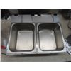 Image 3 : Stainless Steel Electric Double Fryer