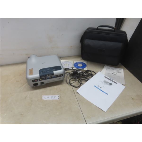 NEC LT260 XGA Portable Projector With Carry Case